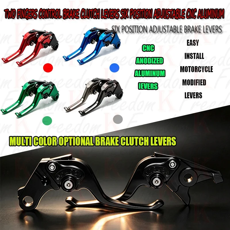 Cnc Aluminum Adjustable Brake Clutch Levers - Voor DL650 XT V-strom 250 650