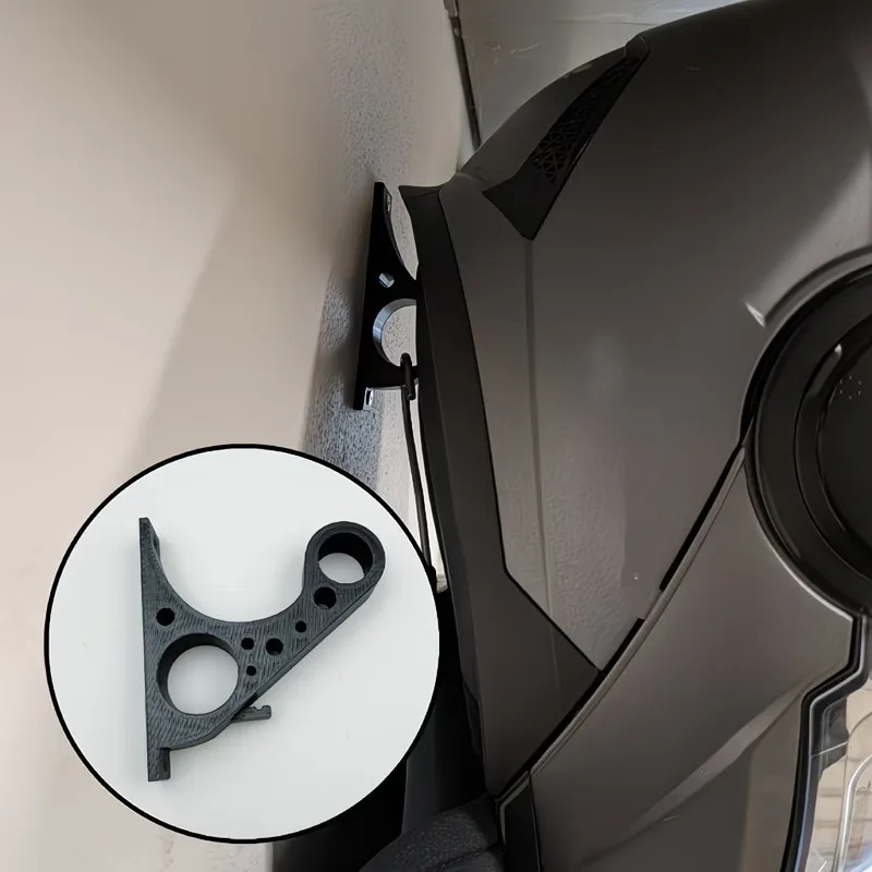 Motorcycle Helmets - 1 stuks kunststof wandbeugel voor motorhelm