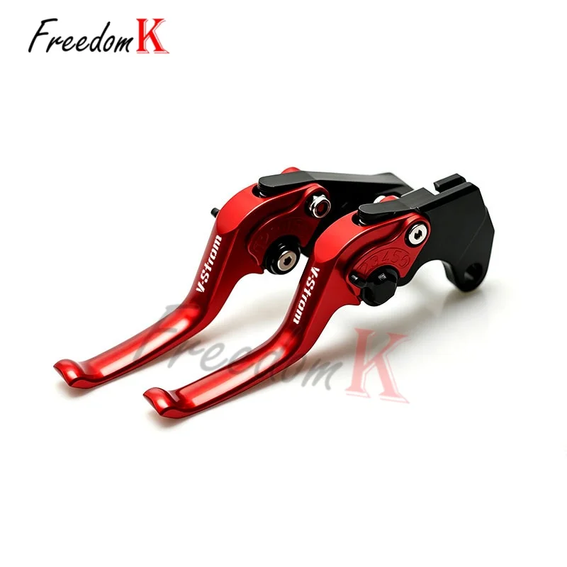 Voor DL650 XT V-strom 250 650  - Cnc Aluminum Adjustable Brake Clutch Levers recensie en prijs