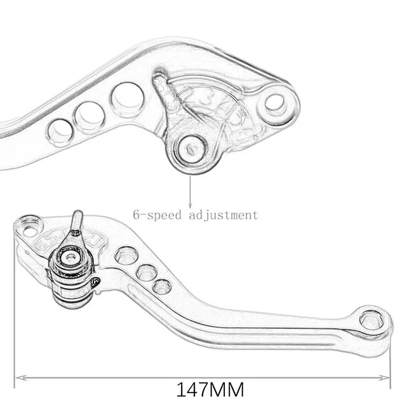Voor Bajaj Pulsar 200 NS/200 R - Cnc Aluminum Adjustable Brake Clutch Levers recensie en prijs