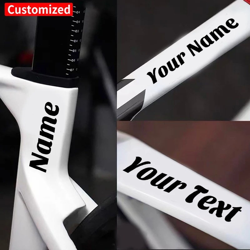 1PC Custom Fietsstickers Frame - Motorcycle Helmets recensie en prijs