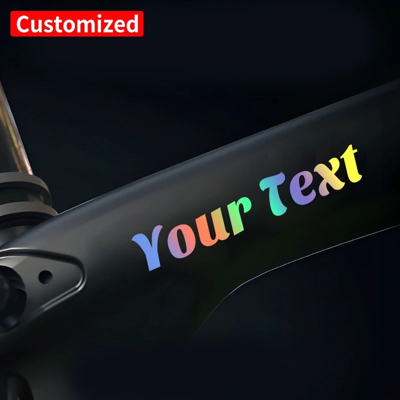 1PC Custom Fietsstickers Frame - Motorcycle Helmets recensie en prijs