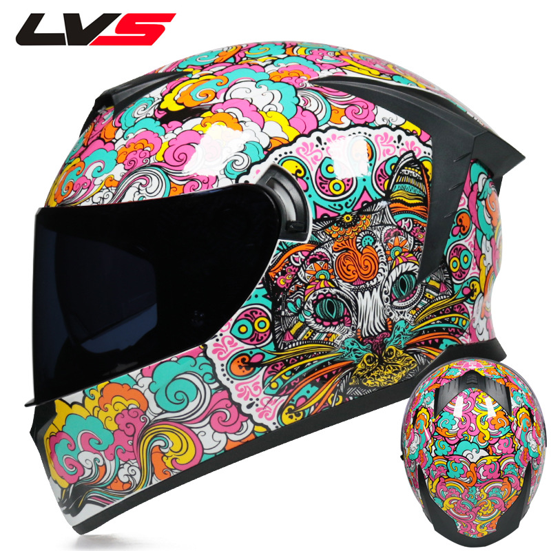 LVS Motorhelm Volledig Gezicht - Full Face Motorcycle Helmet With Bluetooth recensie en prijs